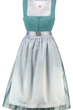 SPIETH & WENSKY Dirndl türkis Fee (70 cm)