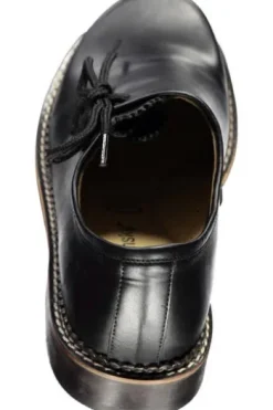 SPIETH & WENSKY Haferlschuh Jäger schwarz Nappaleder