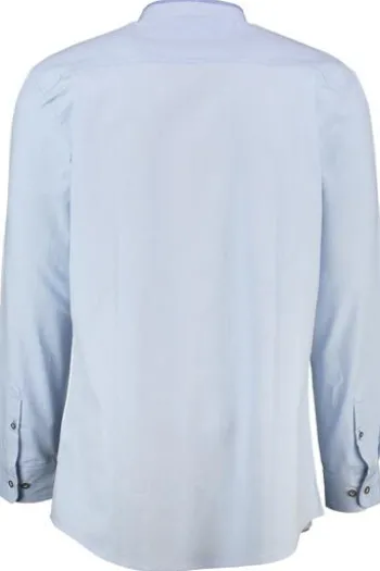 SPIETH & WENSKY Hemd Falkensee hellblau einfarbig Slim Fit