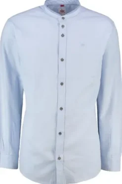 SPIETH & WENSKY Hemd Falkensee hellblau einfarbig Slim Fit