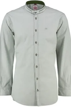 SPIETH & WENSKY Hemd Hubertus grün kariert Slim Fit