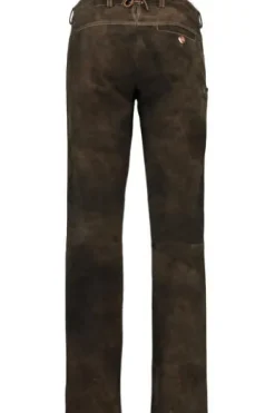 SPIETH & WENSKY Leder-Hose Olbrich braun Ziegenleder