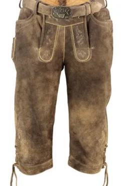 SPIETH & WENSKY Leder Kniebundhose Brunhold serengeti