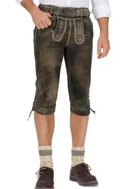SPIETH & WENSKY Leder-Kniebundhose Brunold caribo Ziegenleder