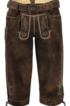 SPIETH & WENSKY Leder-Kniebundhose Ottfried nutria Ziegenleder