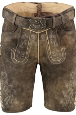 SPIETH & WENSKY Leder Shorts Göllstein vulkan