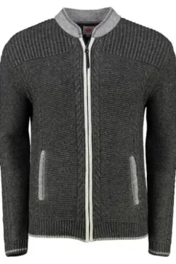 SPIETH & WENSKY Strickjacke Baltus anthrazit