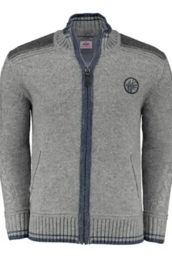 SPIETH & WENSKY Strickjacke Betzbach grau