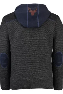 SPIETH & WENSKY Strickjacke Dakar anthrazit