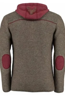 SPIETH & WENSKY Strickjacke Dakar braun