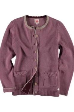 SPIETH & WENSKY Strickjacke Enza altrosa