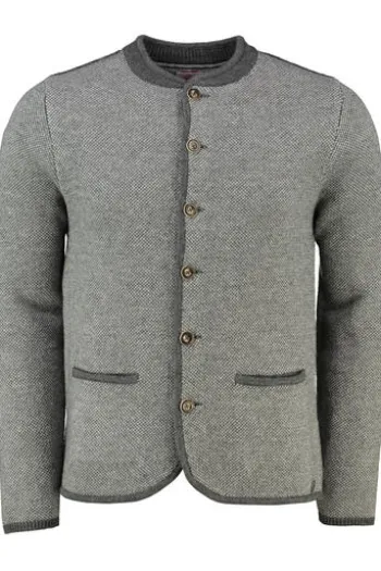 SPIETH & WENSKY Strickjacke Felicio anthrazit