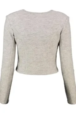 SPIETH & WENSKY Strickjacke hellgrau Filsen