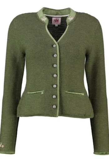 SPIETH & WENSKY Strickjacke Malta grün