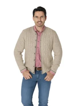 SPIETH & WENSKY Strickjacke Nordrup beige