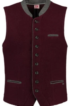 SPIETH & WENSKY Strickweste Knaller bordeaux