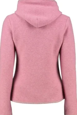 STAPF Strickjacke Malwine altrosa hochwertiger Linksstrick Made in Österreich