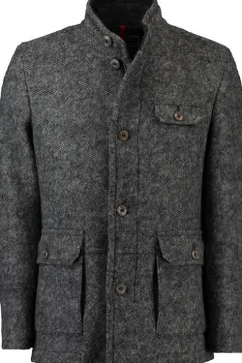 STEINBOCK Wolljacke grau