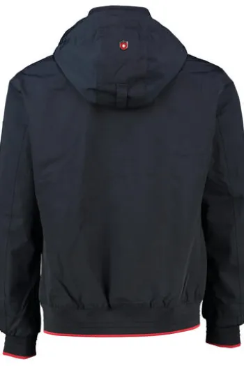 WELLENSTEYN College Jacke COLL-825 Sommer darknavy/red winddicht, wasserdicht, atmungsaktiv