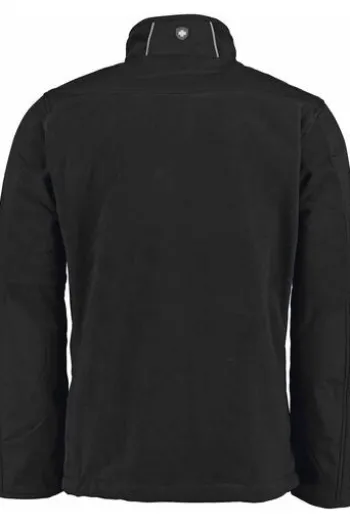 WELLENSTEYN Jet-Fleece-Sport-Jacke JJS-10 black/black windabweisend, wasserabweisend, atmungsaktiv