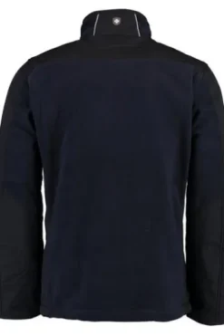 WELLENSTEYN Jet-Fleece-Sport-Jacke JJS-10 darknavy/titan windabweisend, wasserabweisend, atmungsaktiv