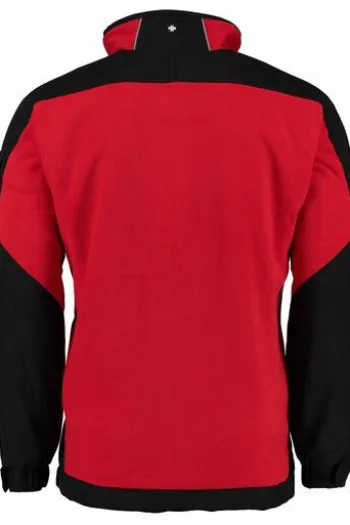 WELLENSTEYN Jet Jacket Fleecejacke JJ-10 rot/schwarz windabweisend, wasserabweisend, atmungsaktiv