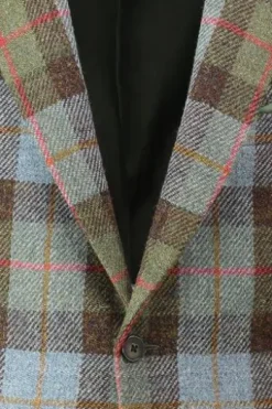 WELLINGTON OF BILMORE Harris Tweed Sakko London highland check kariert